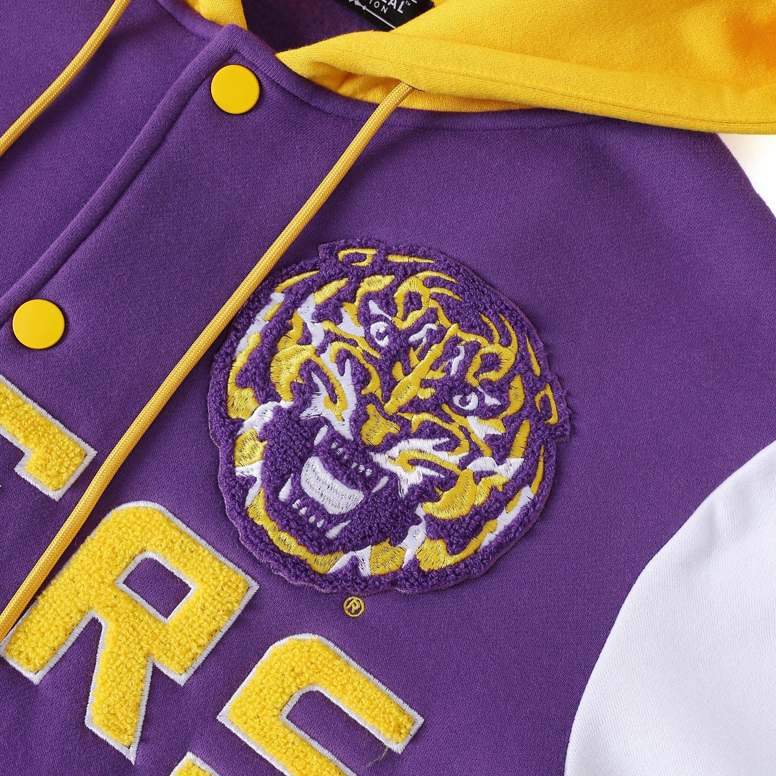 LSU Purple Fleece Jacket