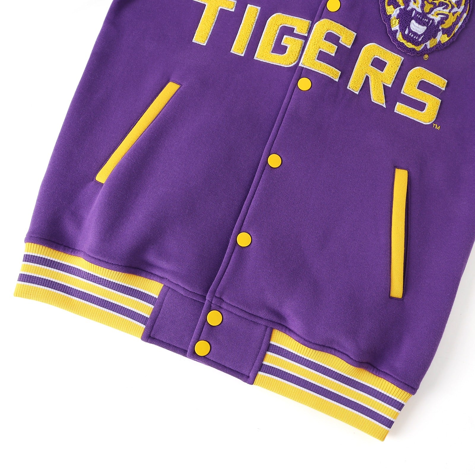 LSU Purple Fleece Jacket
