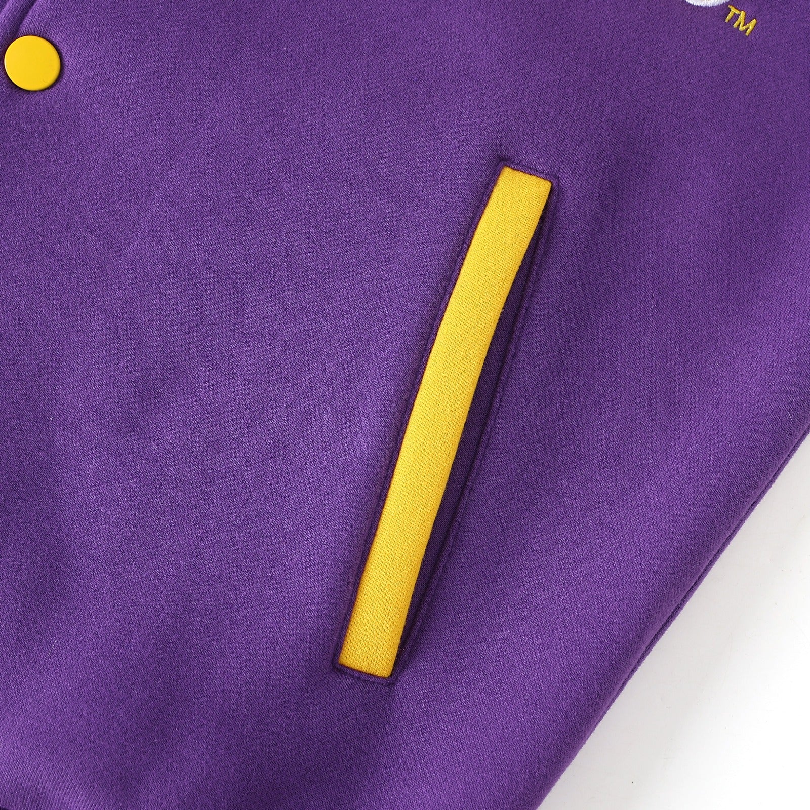 LSU Purple Fleece Jacket