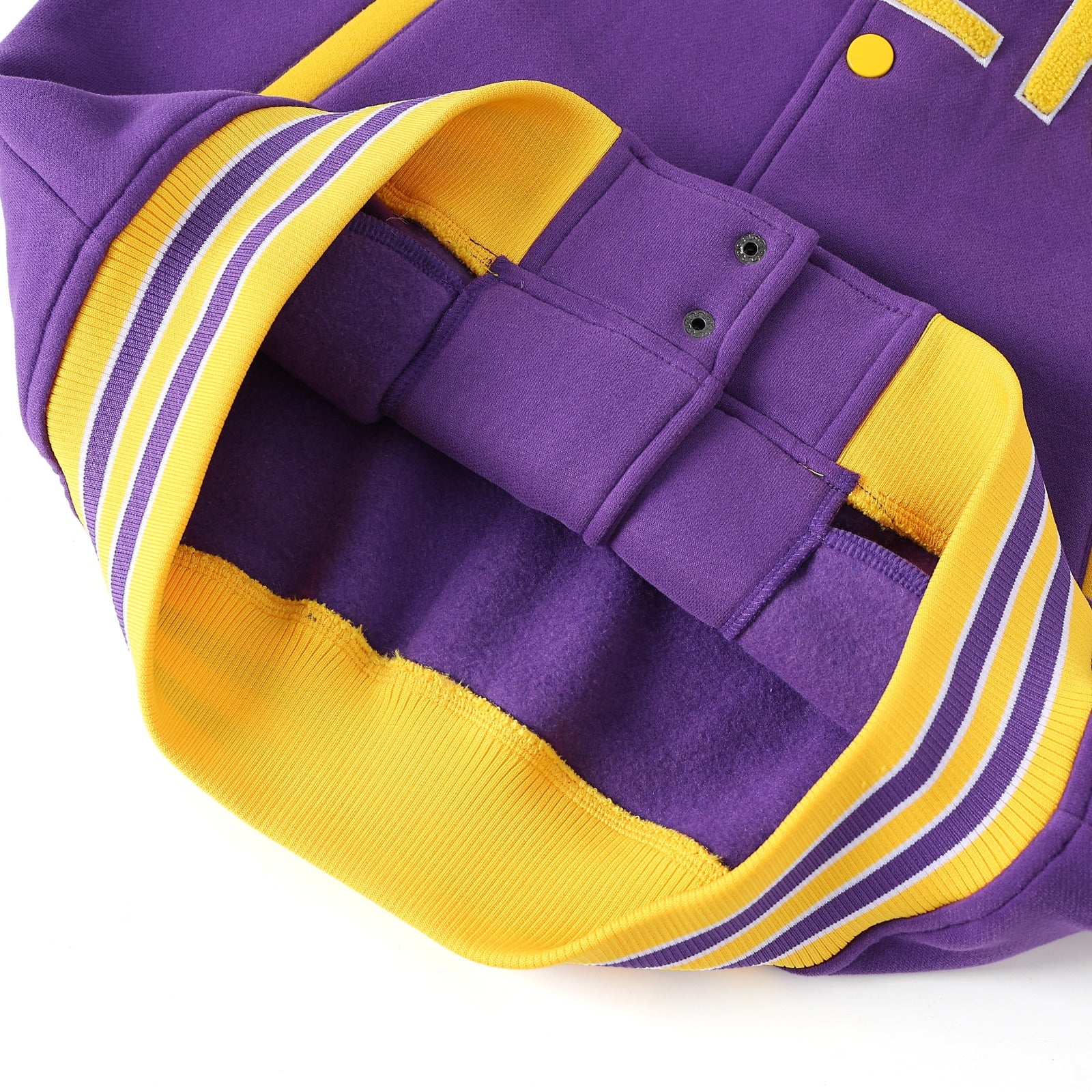 LSU Purple Fleece Jacket