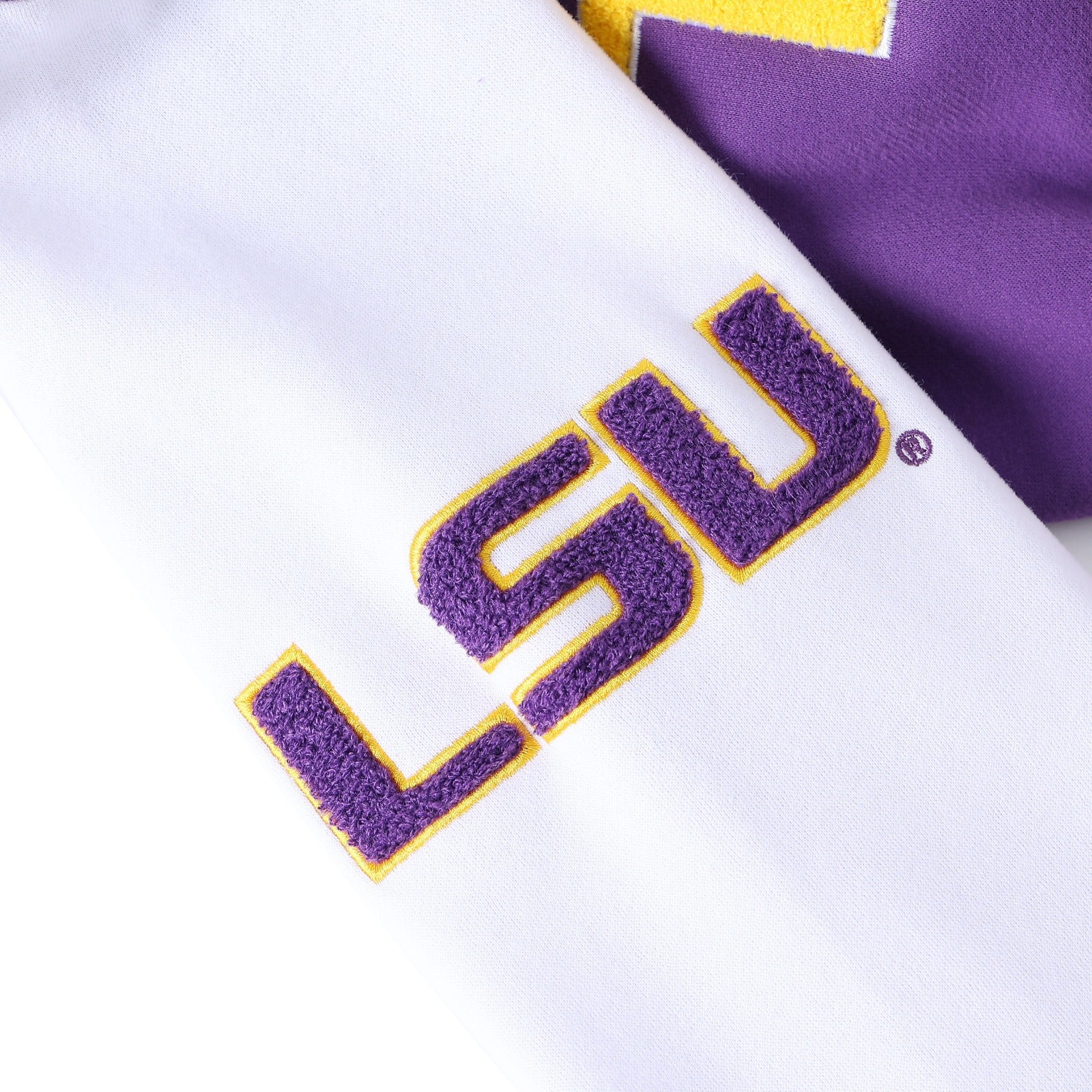 LSU Purple Fleece Jacket
