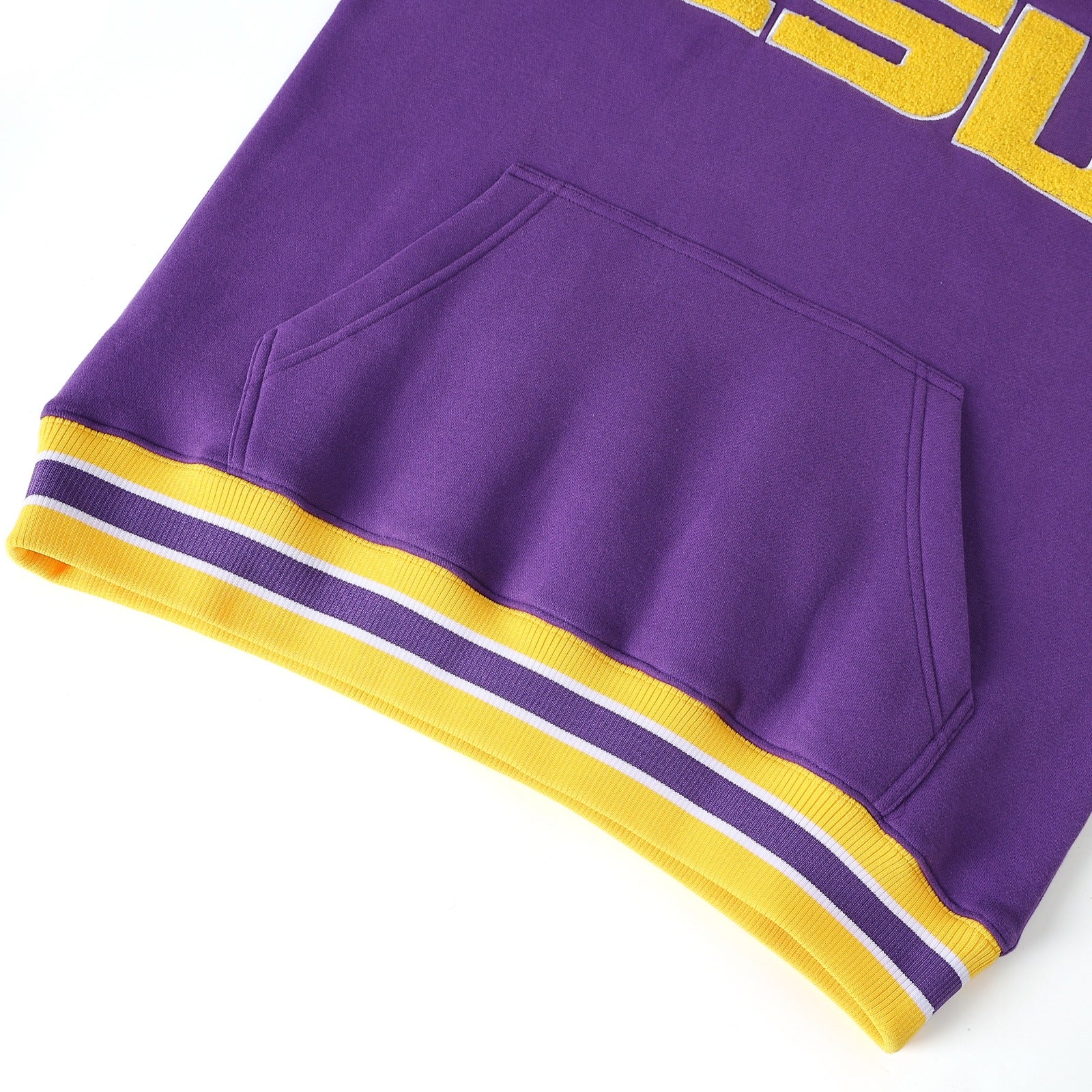 LSU Purple Pocket Crewneck
