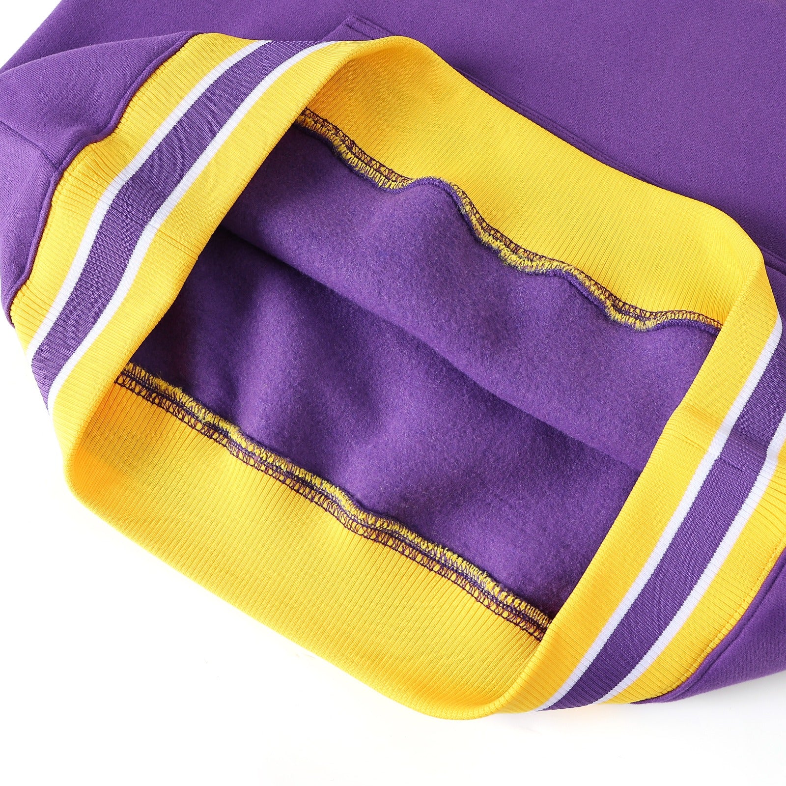 LSU Purple Pocket Crewneck
