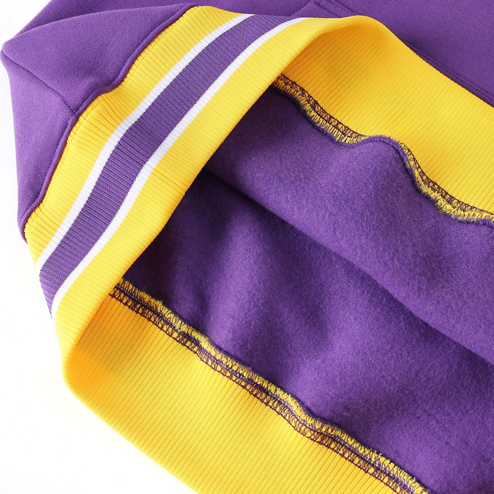 LSU Purple Pocket Crewneck