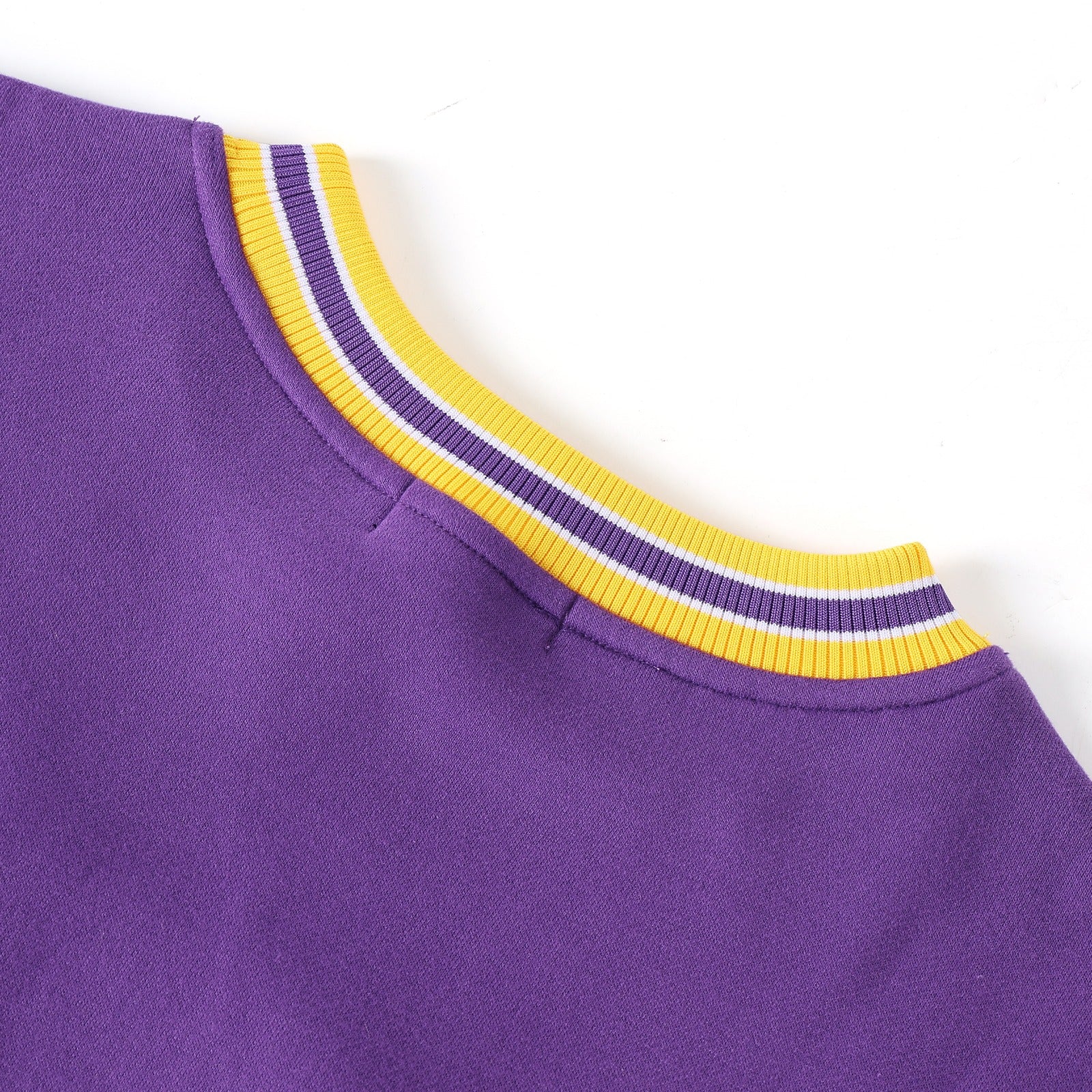 LSU Purple Pocket Crewneck