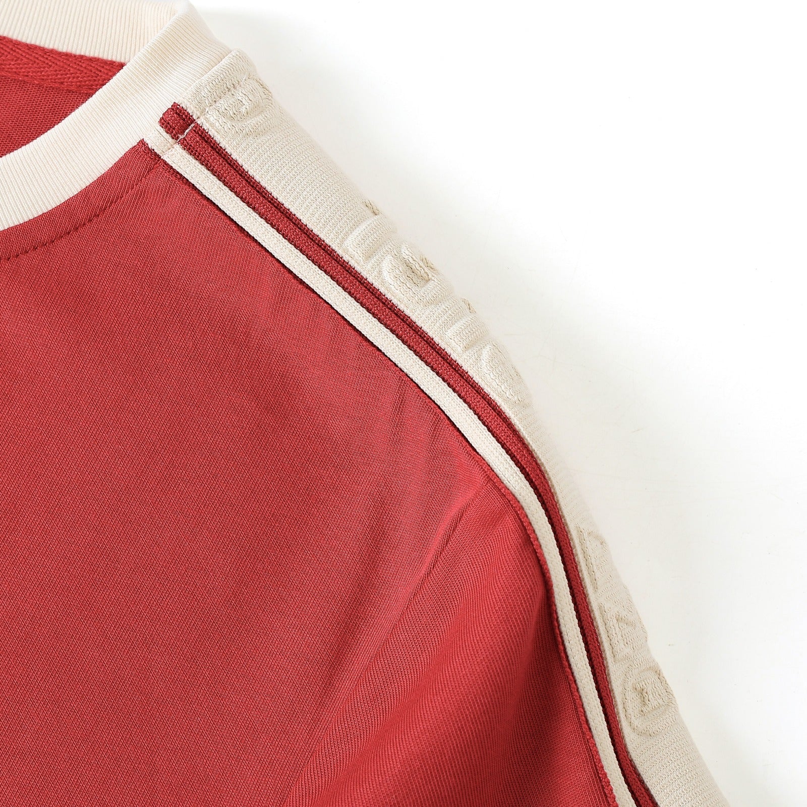 Delta Crimson Tapered Embossed Crest Premium Shirt