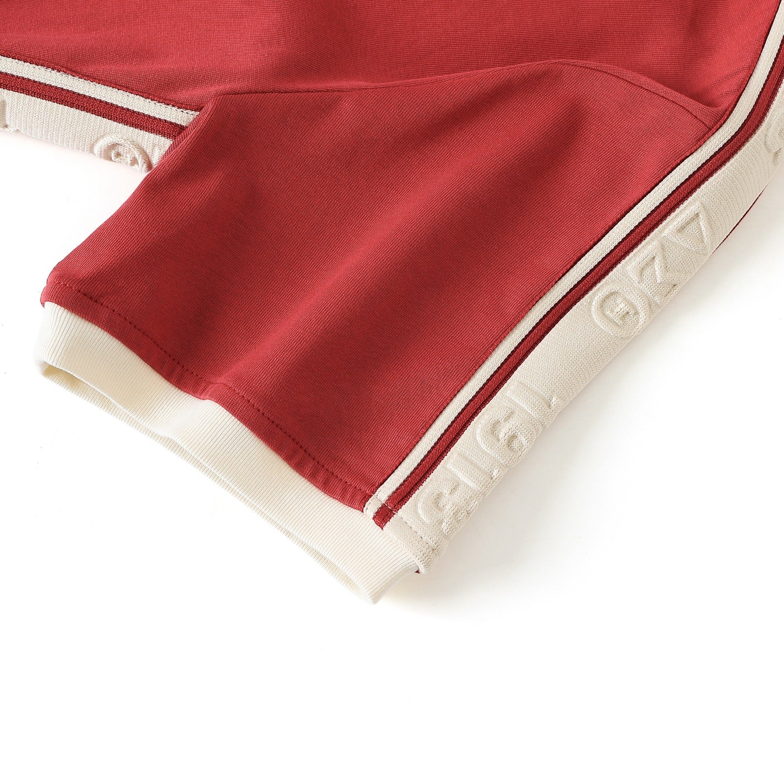 Delta Crimson Tapered Embossed Crest Premium Shirt