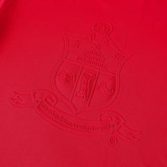 Kappa Red Tapered Embossed Premium Crest Shirt