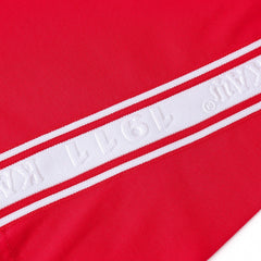 Kappa Red Tapered Embossed Premium Crest Shirt