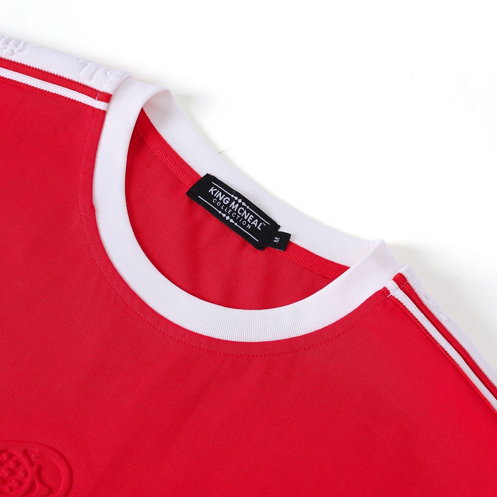 Kappa Red Tapered Embossed Premium Crest Shirt