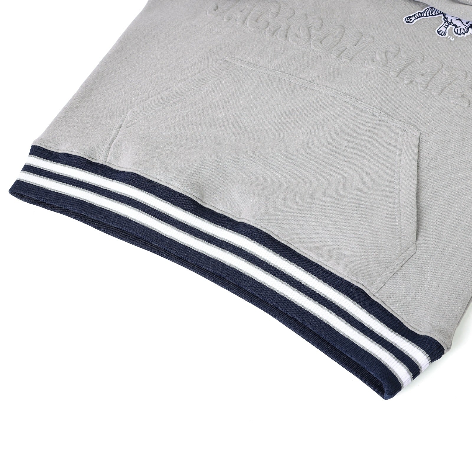 Jackson State Grey Quarter Zip Crewneck