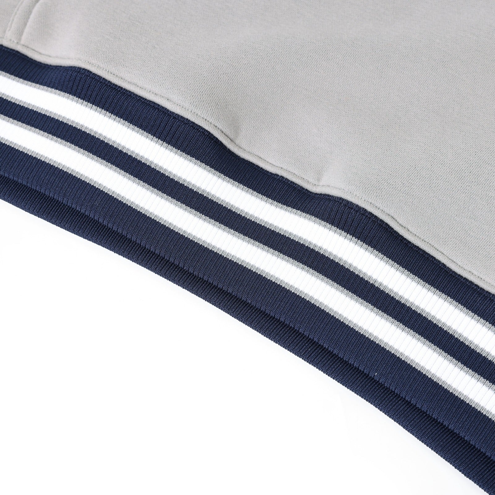 Jackson State Grey Quarter Zip Crewneck