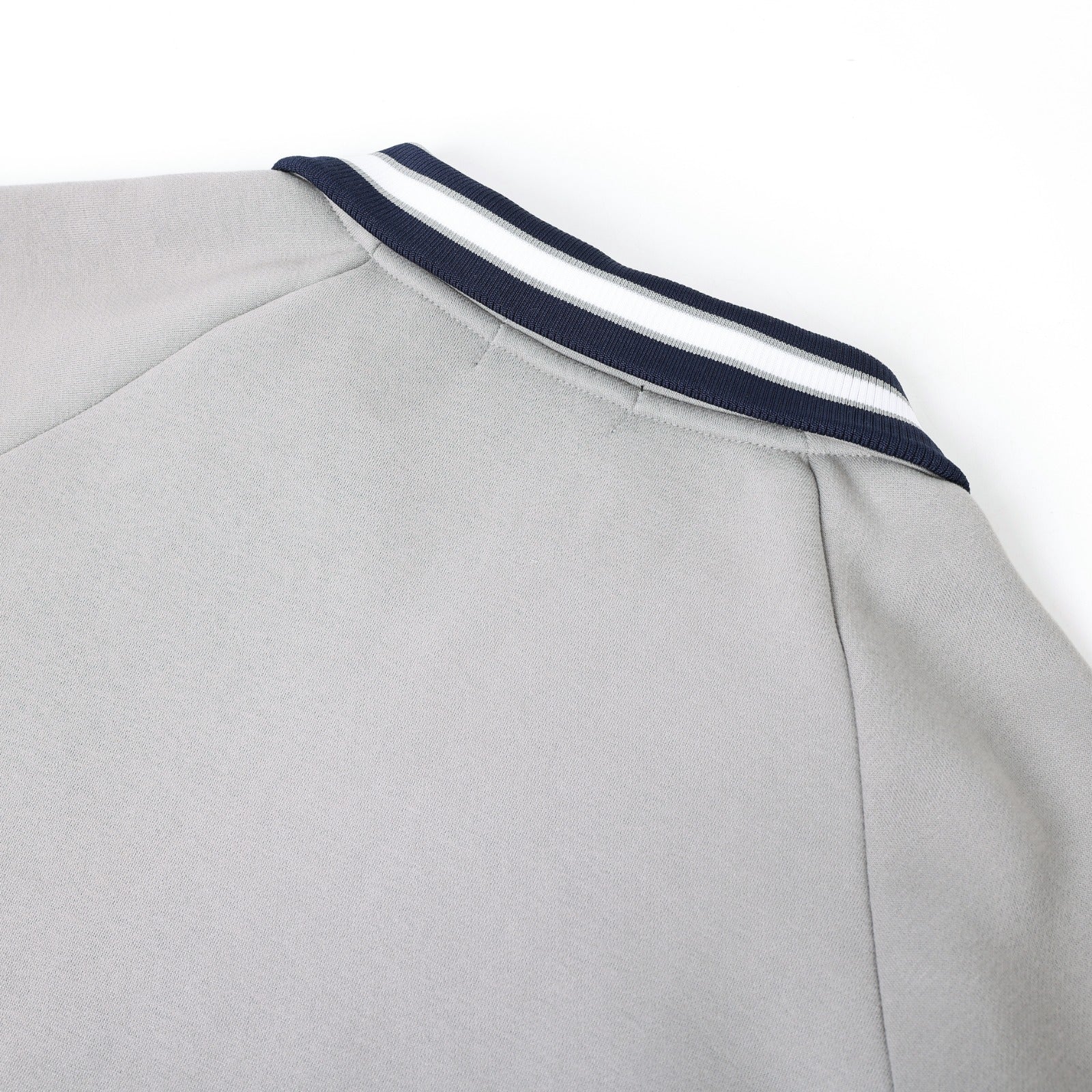 Jackson State Grey Quarter Zip Crewneck