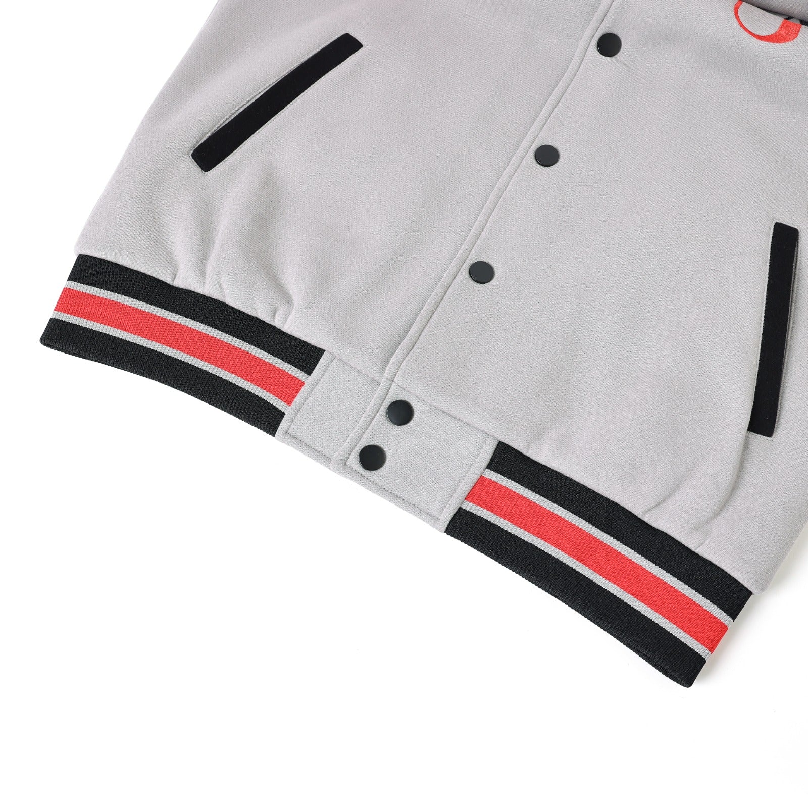 Clark Atlanta Grey Fleece Jacket