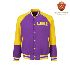 LSU Purple Fleece Jacket