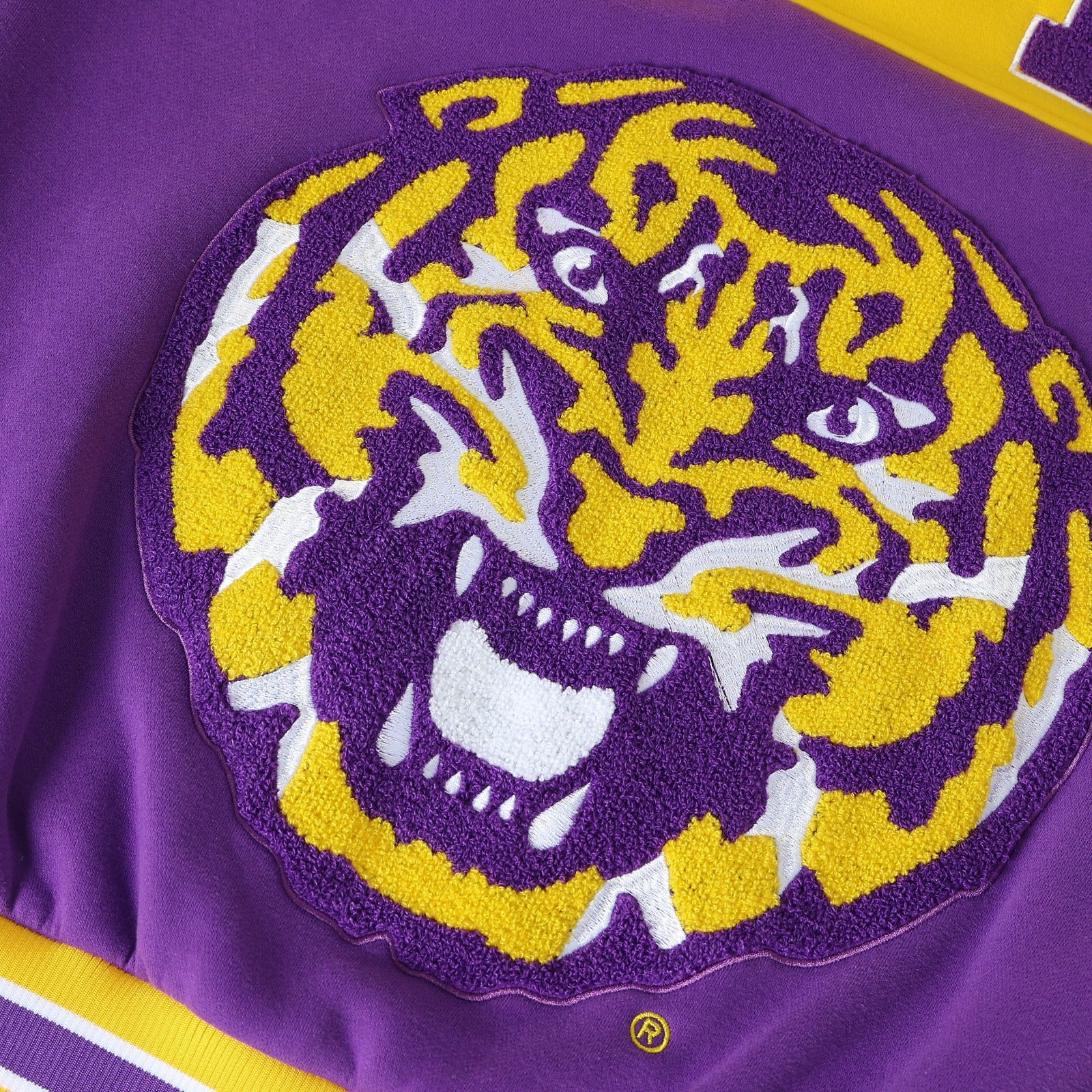 LSU Purple Fleece Jacket
