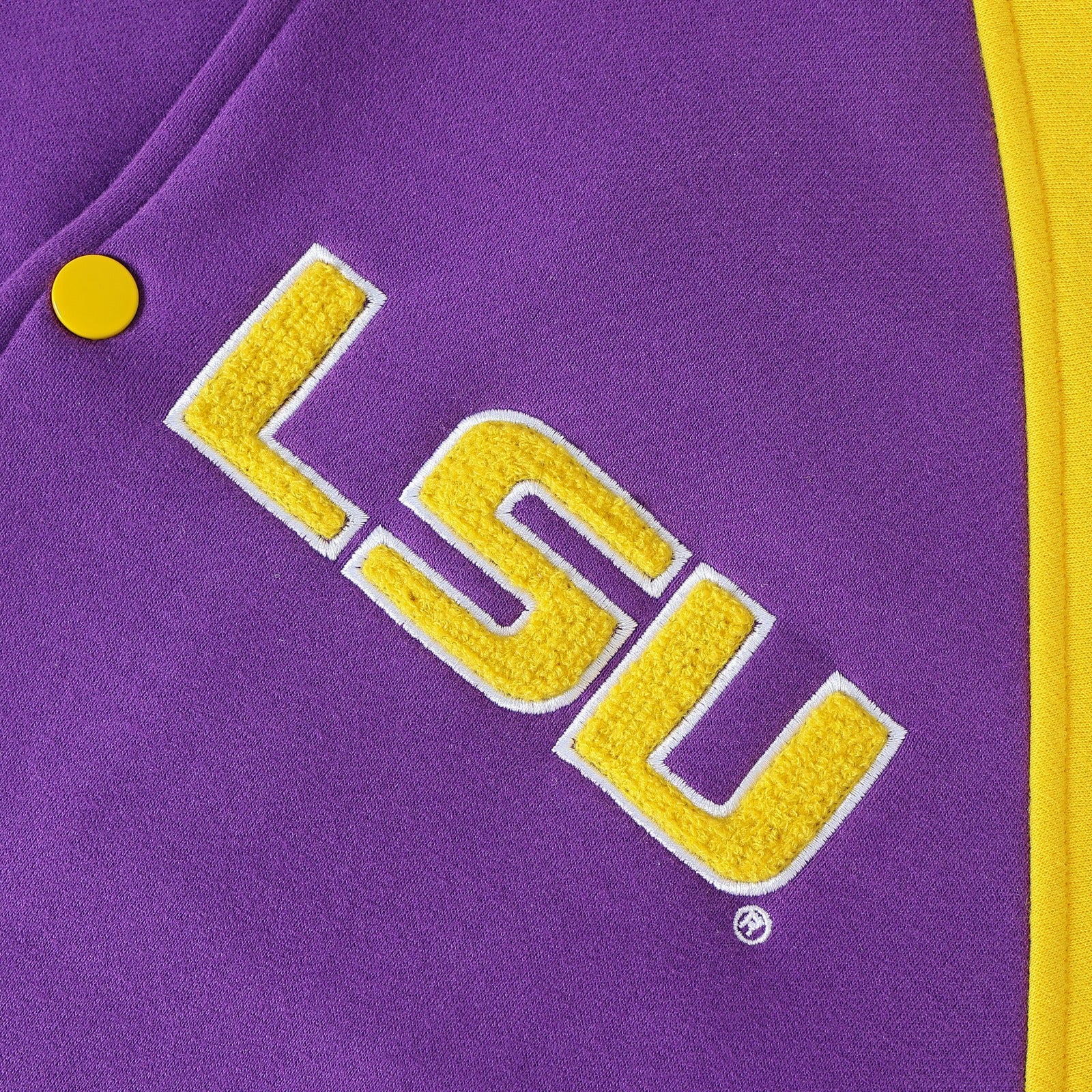 LSU Purple Fleece Jacket
