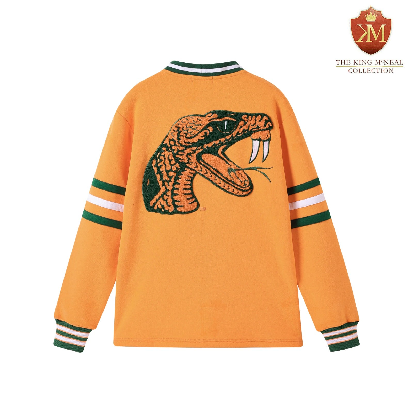 FAMU Orange Fleece Cardigan