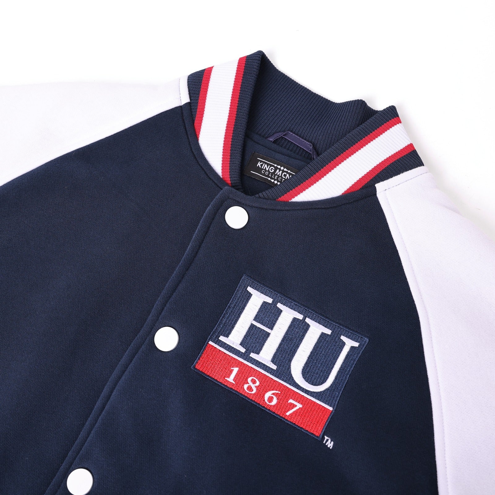 Howard University Navy Fleece Jacket