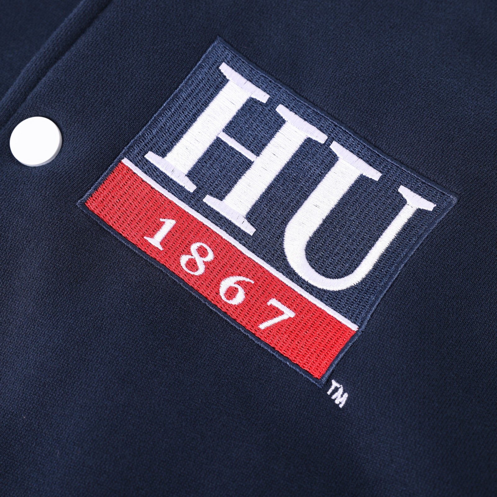 Howard University Navy Fleece Jacket