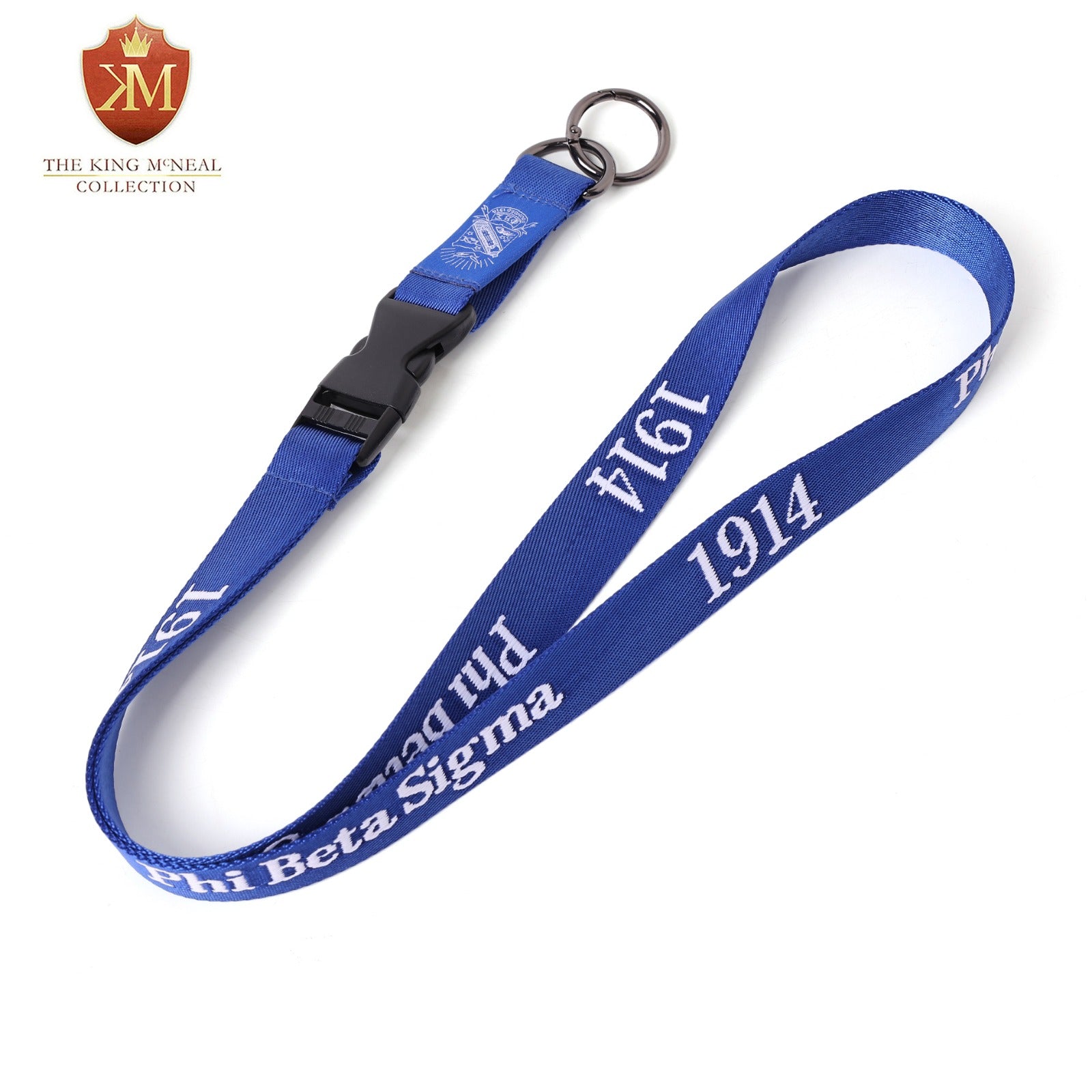 Phi Beta Sigma Lanyard/Keychain