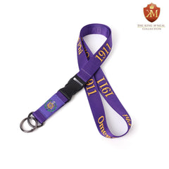 Omega Psi Phi Lanyard/Keychain
