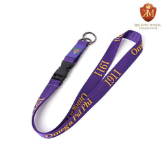 Omega Psi Phi Lanyard/Keychain