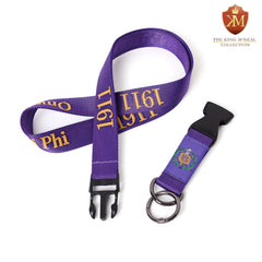 Omega Psi Phi Lanyard/Keychain