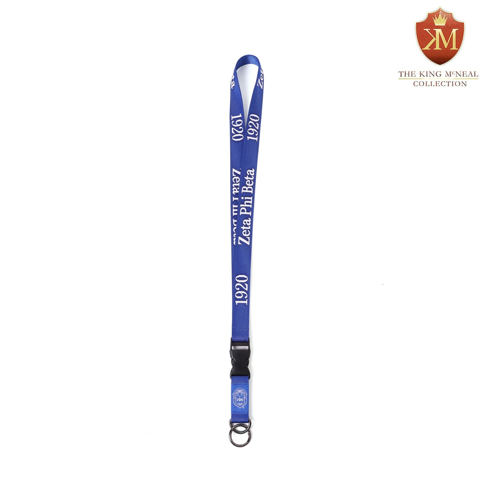 Zeta Phi Beta Lanyard/Keychain