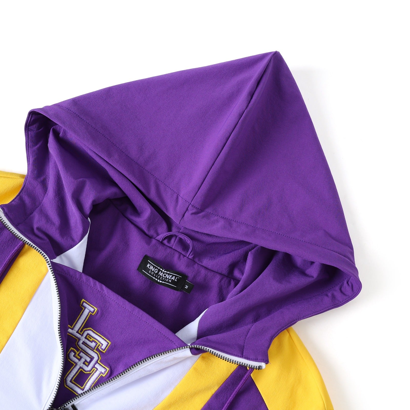 LSU Purple Windbreaker Tech Pullover