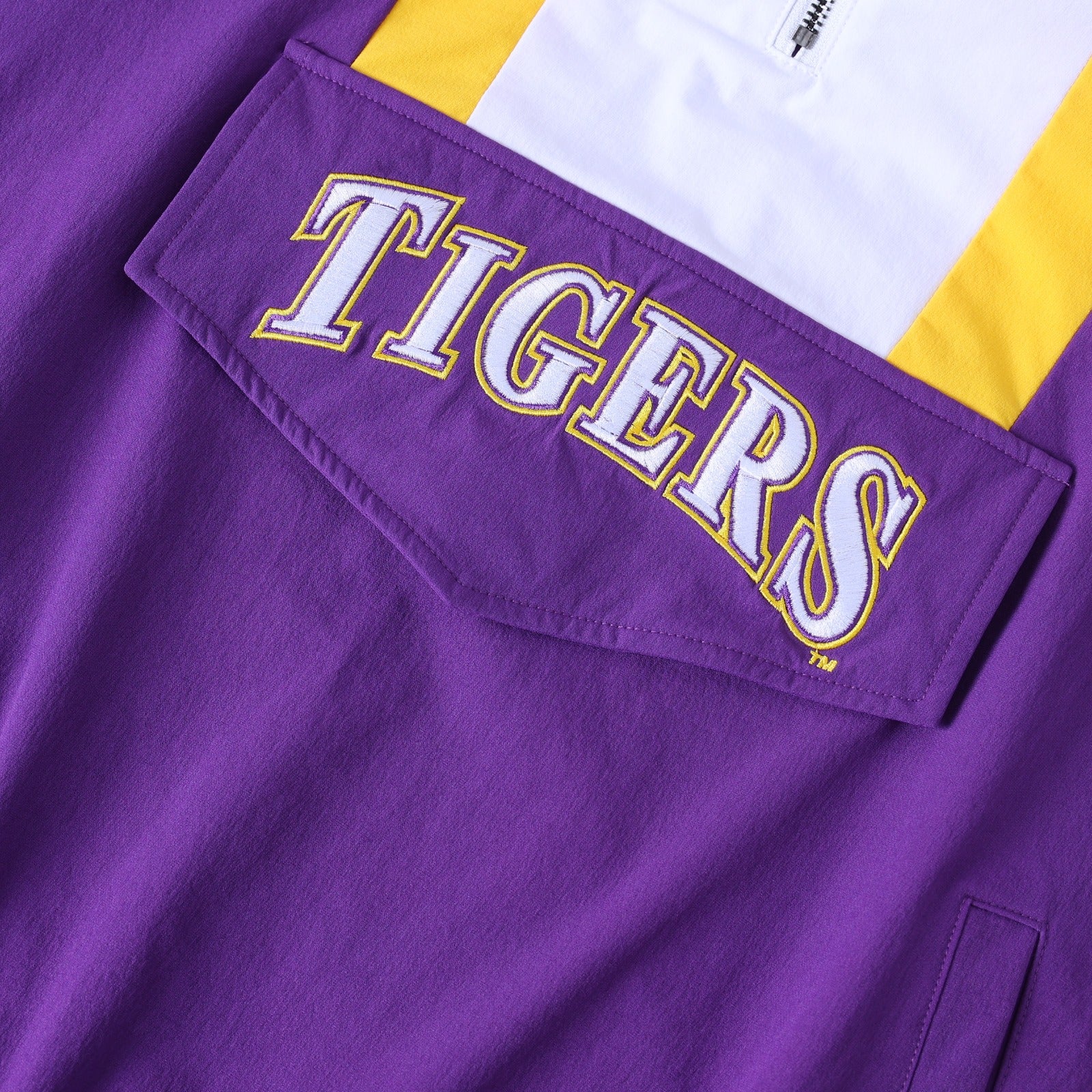 LSU Purple Windbreaker Tech Pullover