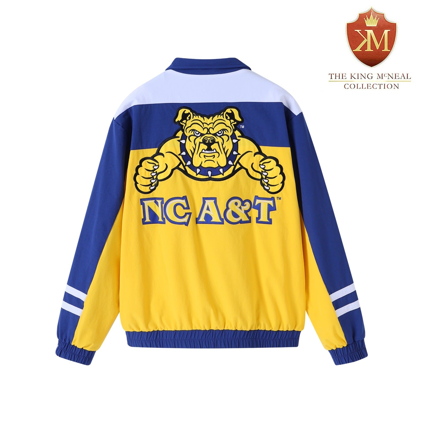 North Carolina A&T Full Zip Windbreaker Tech