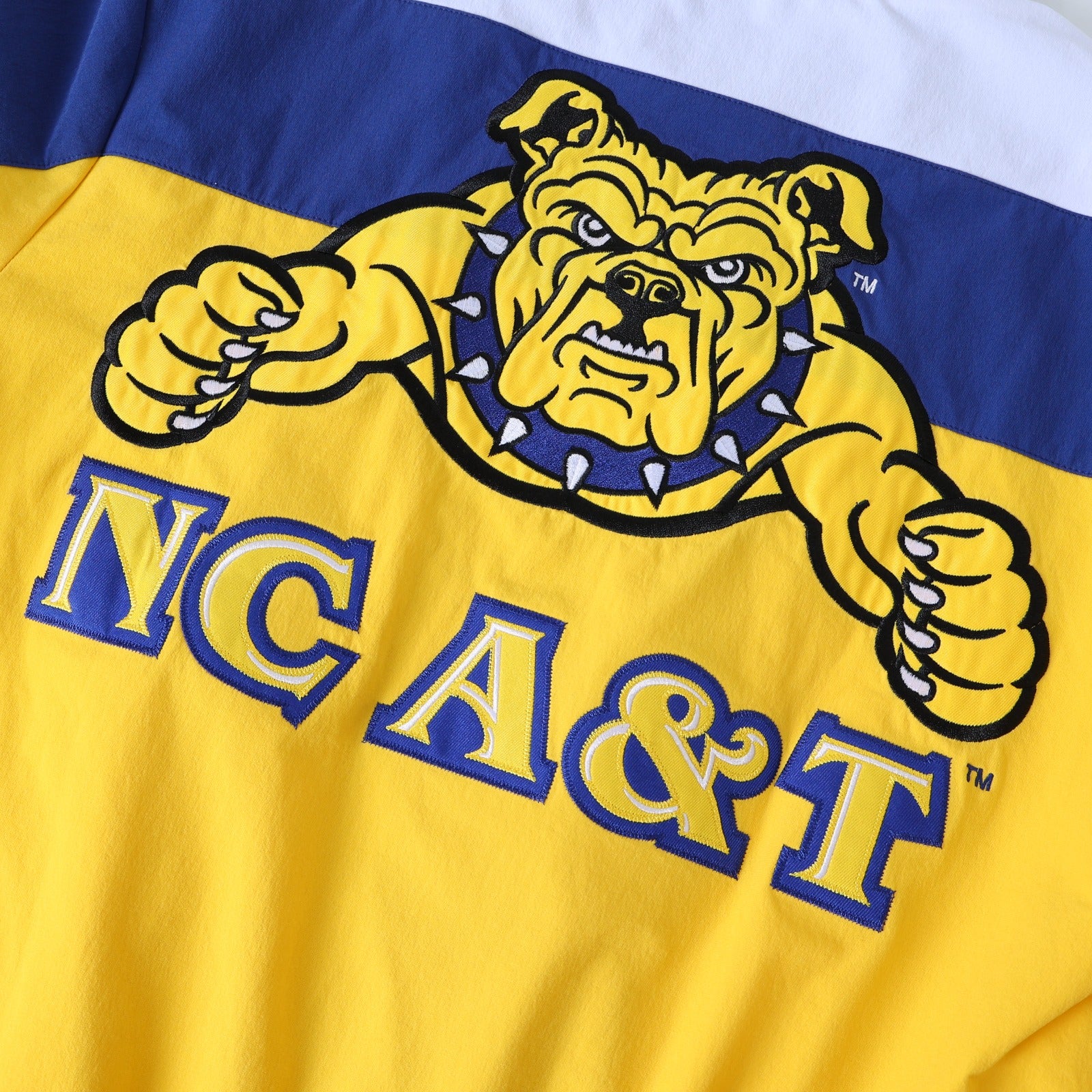 North Carolina A&T Full Zip Windbreaker Tech