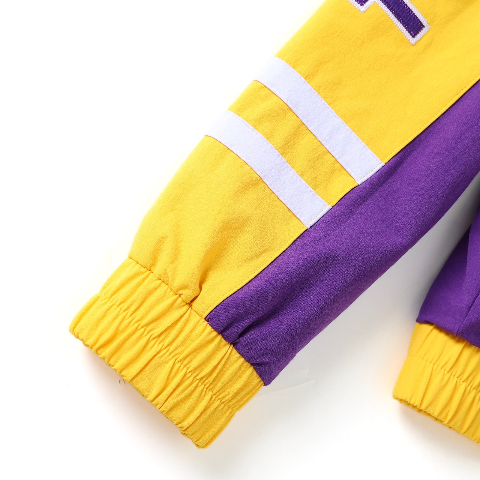 LSU Purple Full Zip Windbreaker Tech