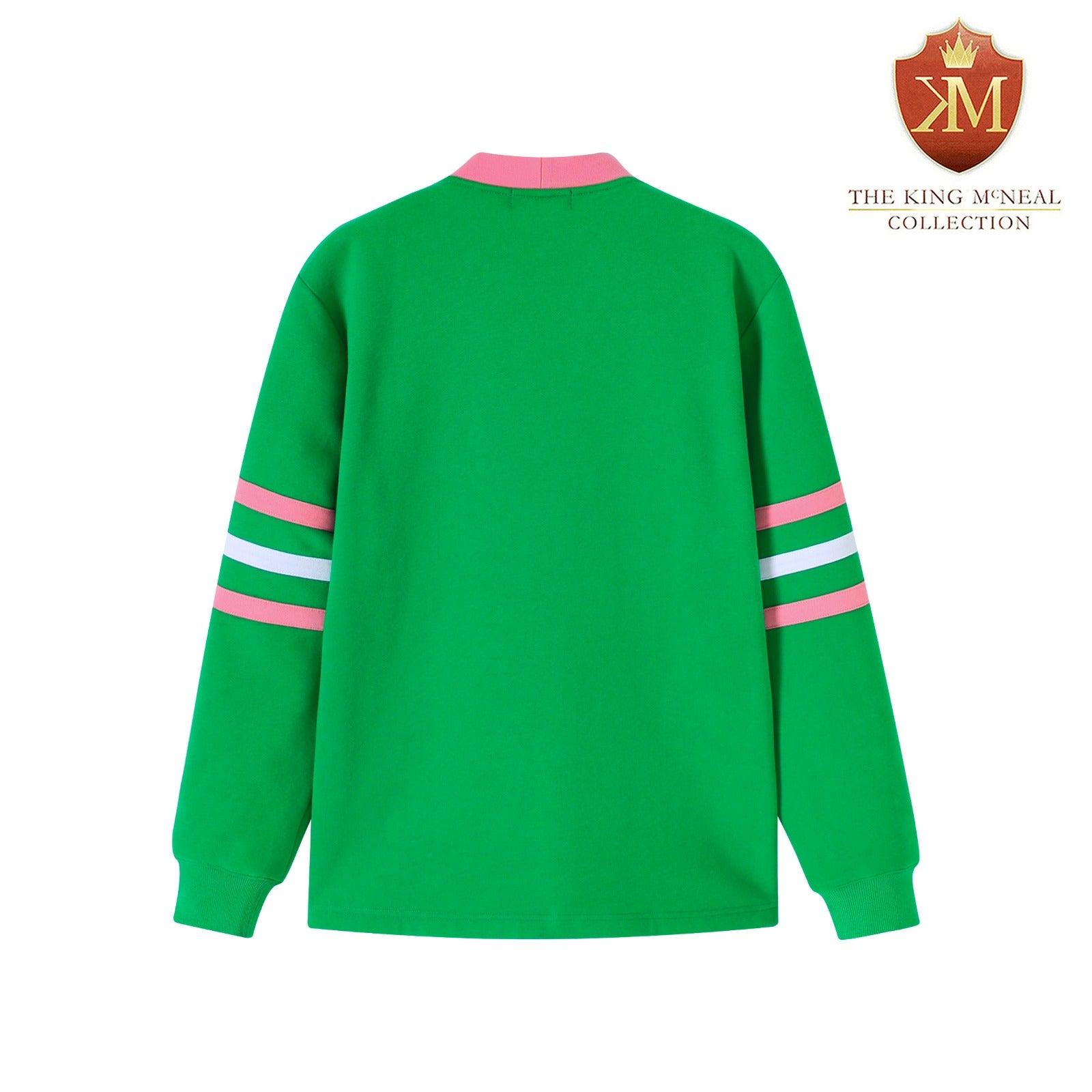 AKA Green Fleece Cardigan Unisex Fit