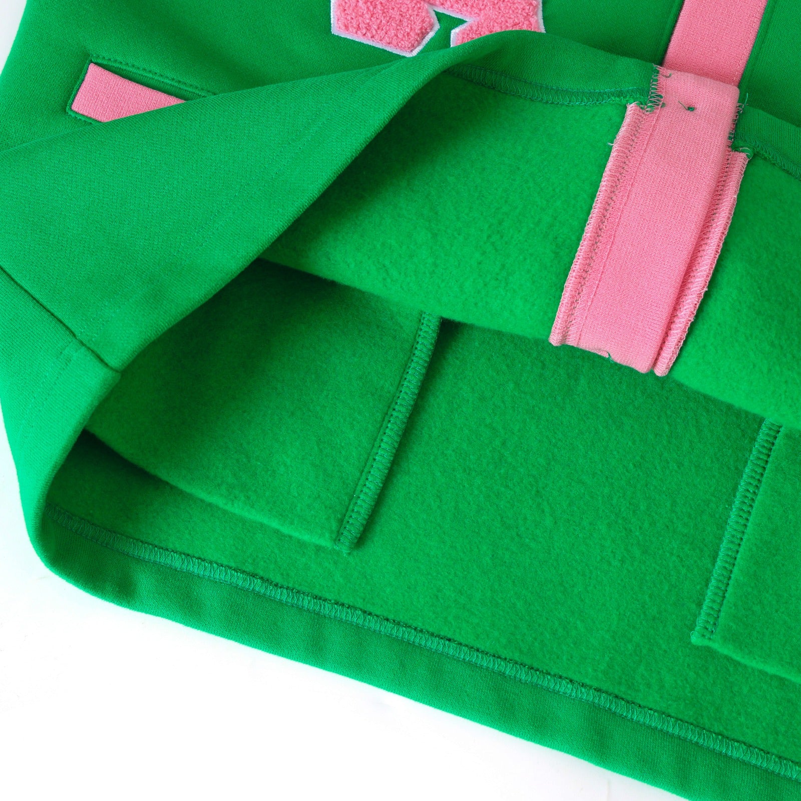 AKA Green Fleece Cardigan Unisex Fit