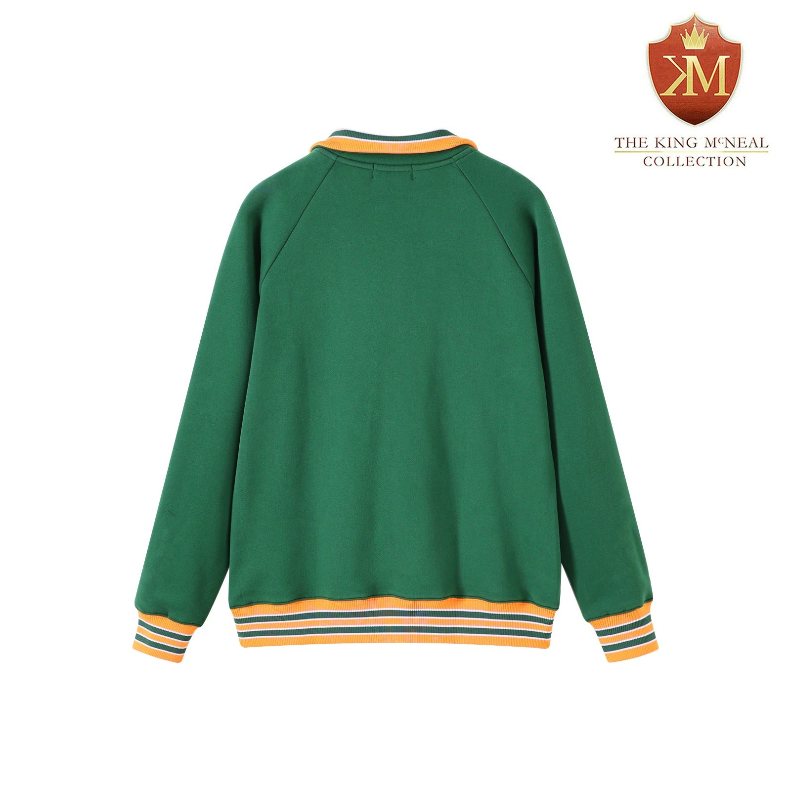 FAMU Green Quarter Zip Crewneck