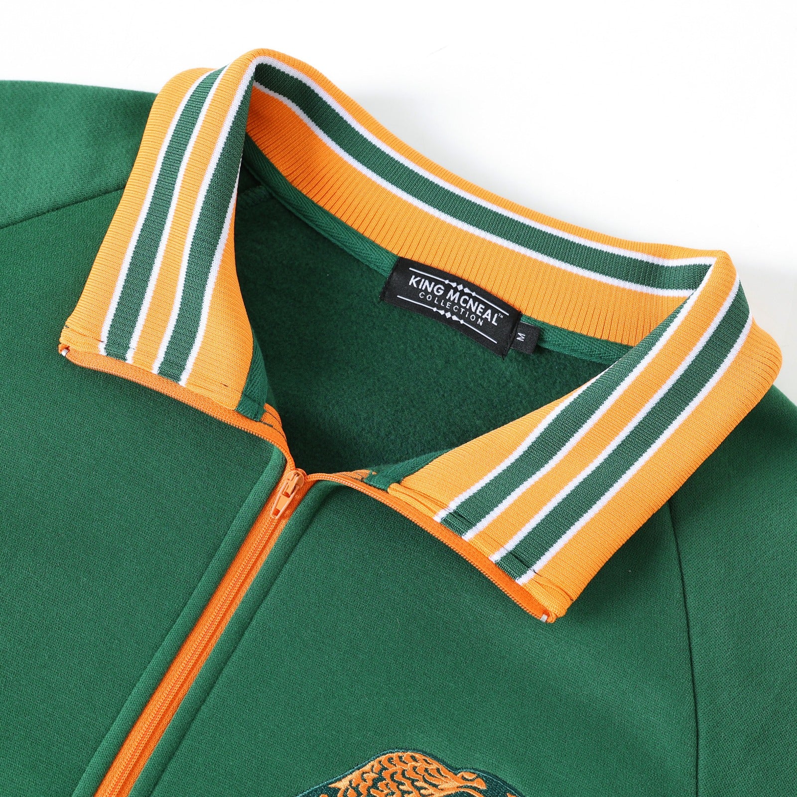 FAMU Green Quarter Zip Crewneck