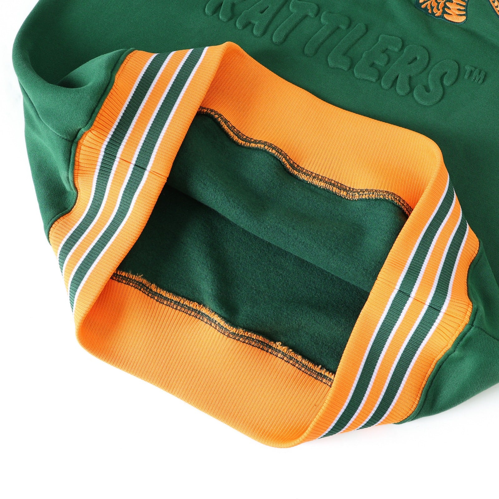FAMU Green Quarter Zip Crewneck