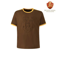 Iota Premium Brown Embossed Shirt
