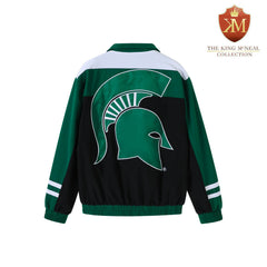 Michigan State Full Zip Windbreaker Tech