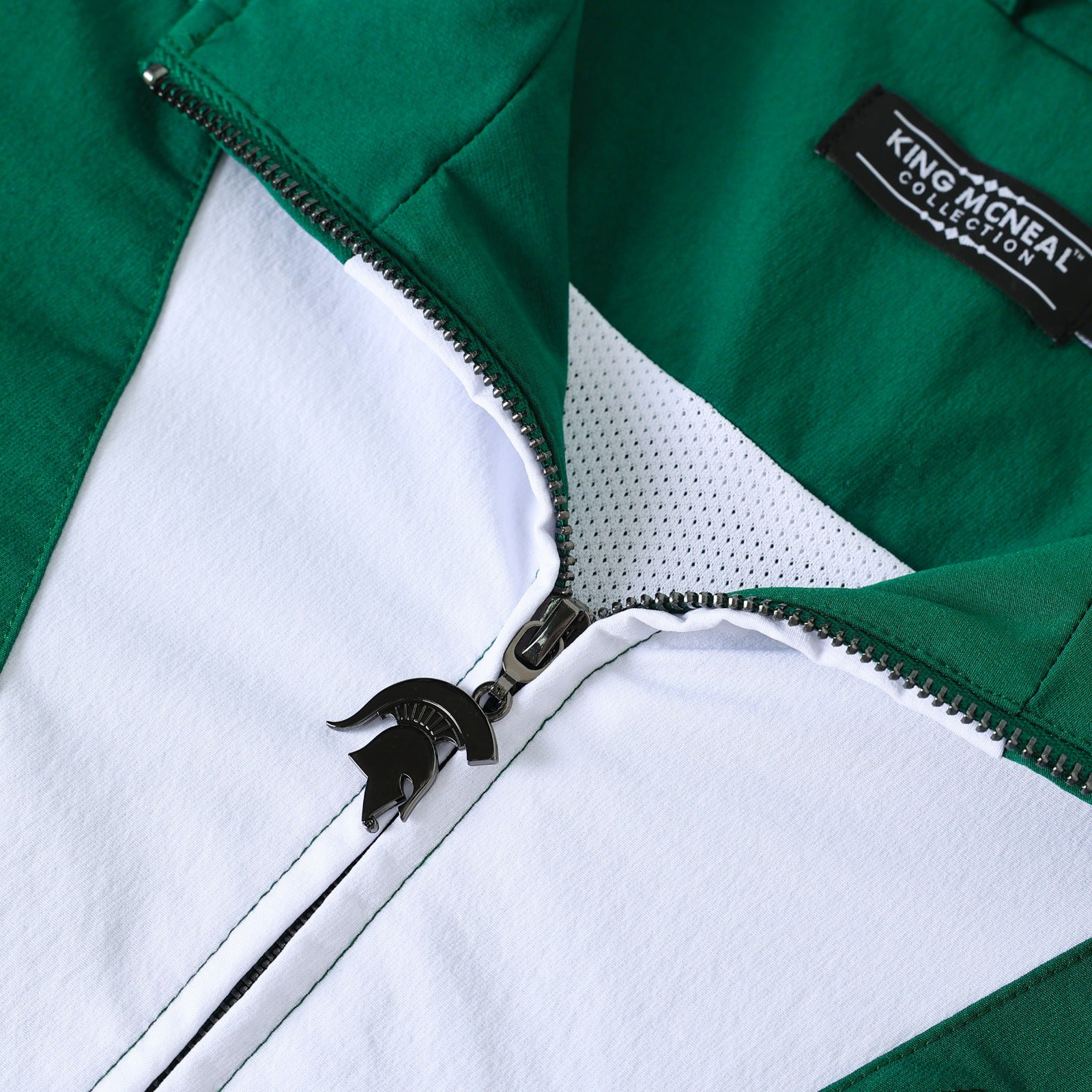 Michigan State Full Zip Windbreaker Tech