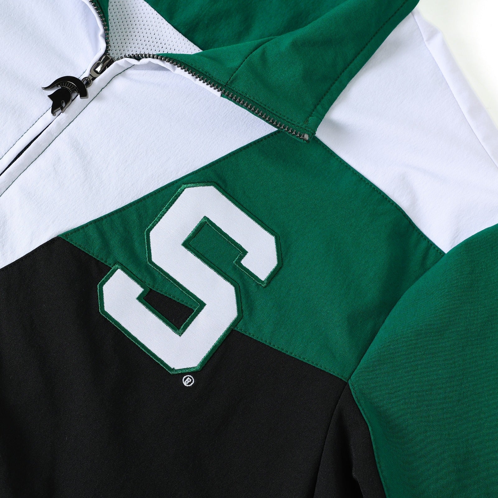 Michigan State Full Zip Windbreaker Tech