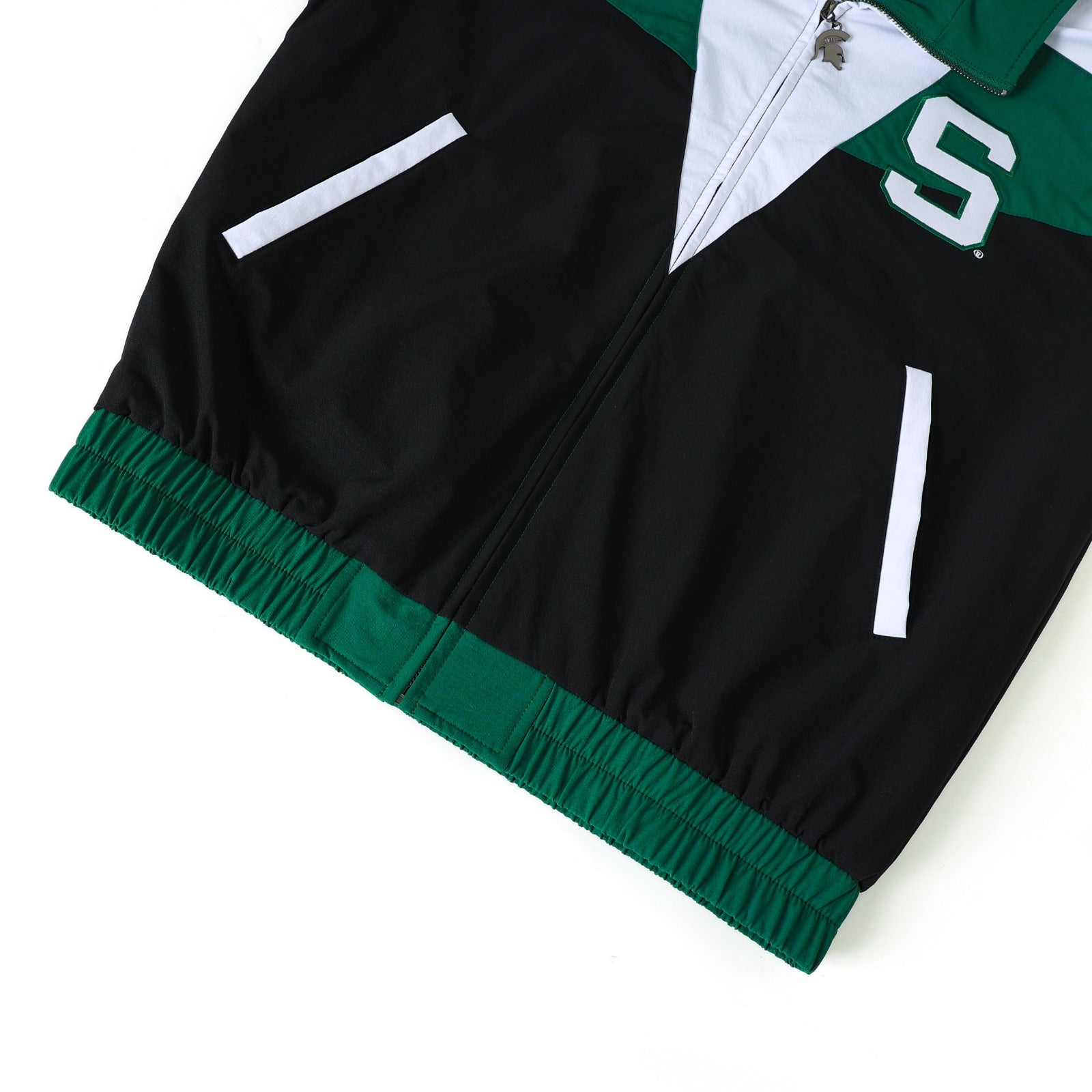Michigan State Full Zip Windbreaker Tech
