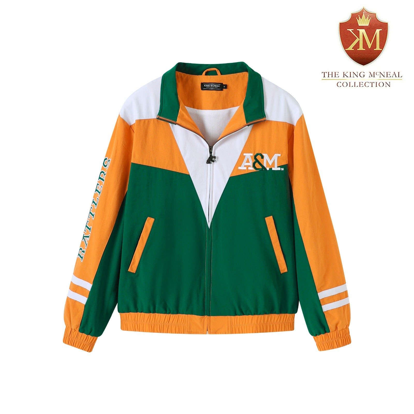 FAMU Full Zip Windbreaker Tech
