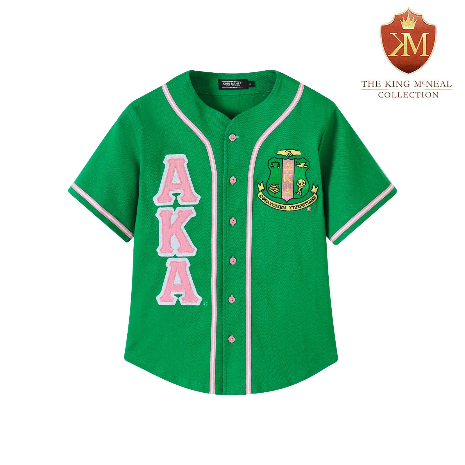 AKA Green Baseball Jersey