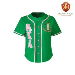 AKA Green Baseball Jersey