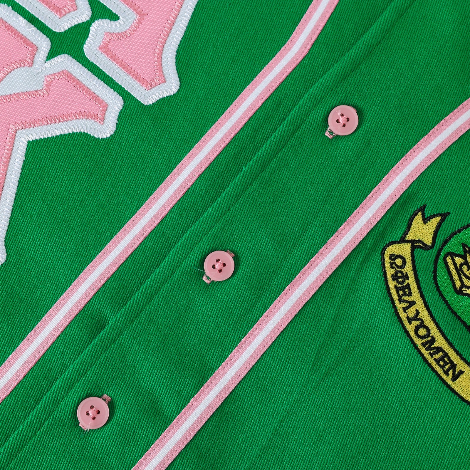 AKA Green Baseball Jersey
