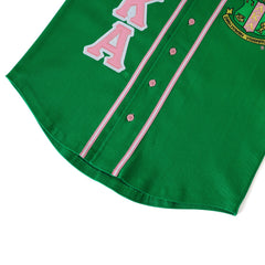 AKA Green Baseball Jersey