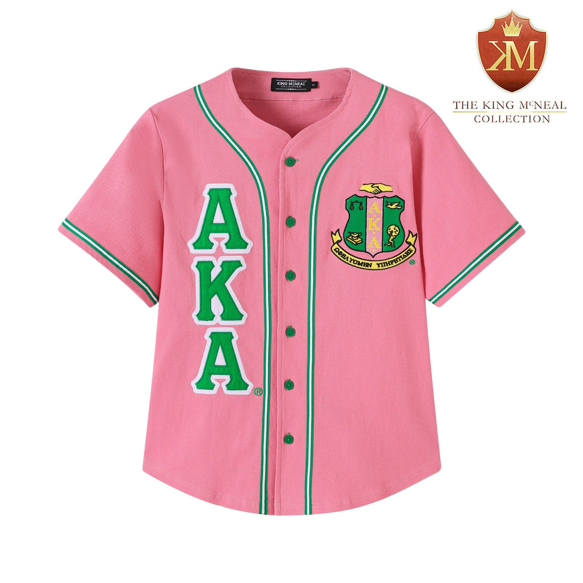 AKA Pink Baseball Jersey